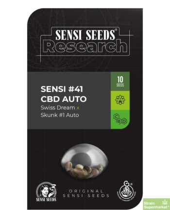 Sensi #41 Swiss Dream CBD x Skunk #1Auto - Feminized Autoflowering Cannabis Seeds